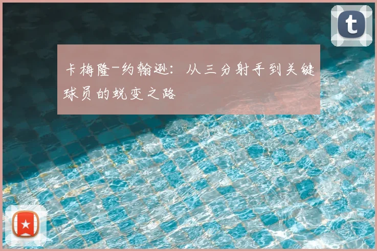卡梅隆-约翰逊:从三分射手到关键球员的蜕变之路